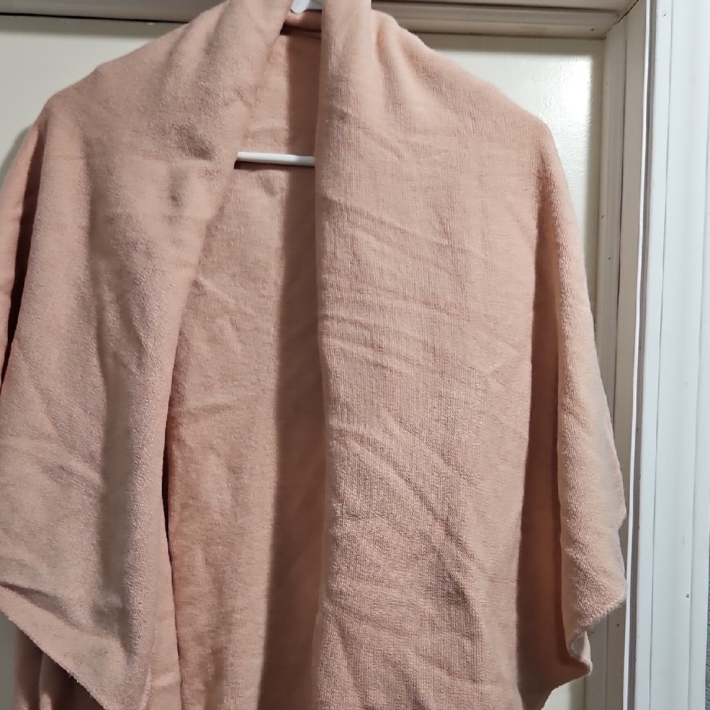 J. Crew Soft Peach Poncho